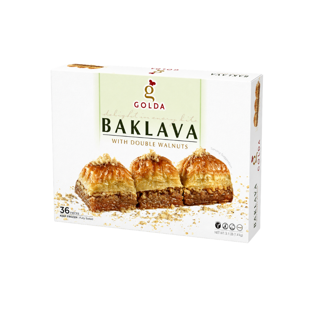 BK1107 – Golda Baklava With Double Walnut 12 x 350 g