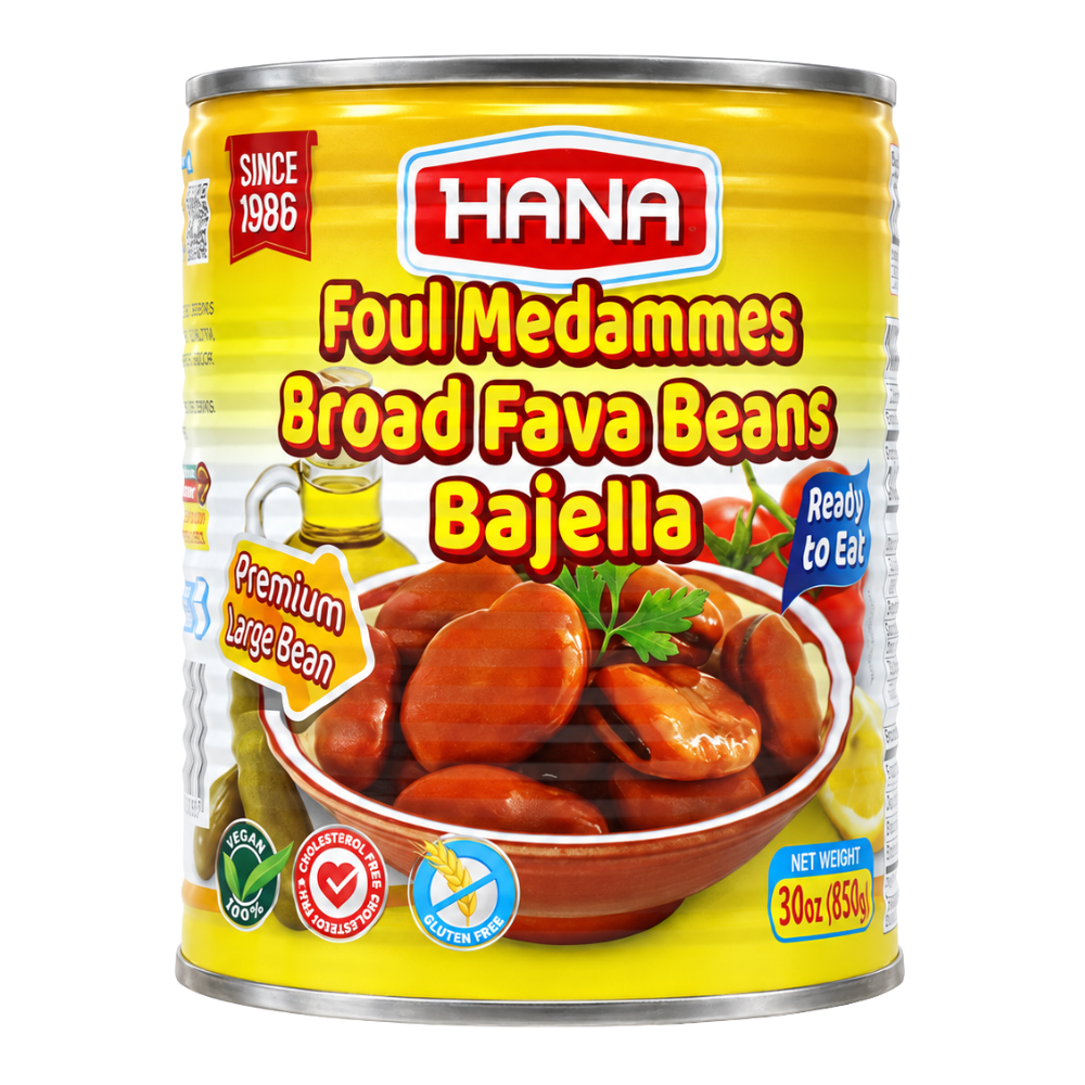 BN0207 - HANA, Foul Medammes Bagella, 12 X 850g