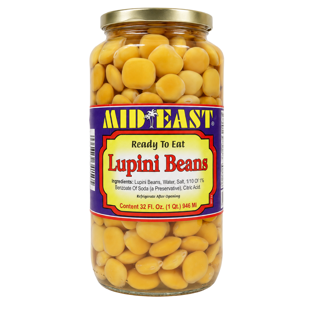 BN05 - M.E. Lupini Beans 12 x 32 fl oz (946ml)