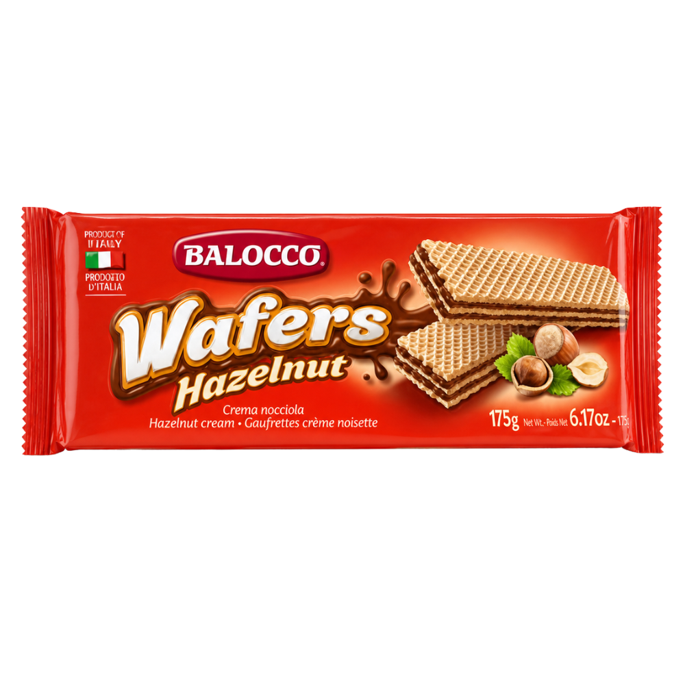 CB06J - Balocco Wafers Haz 12 x 6.17 oz