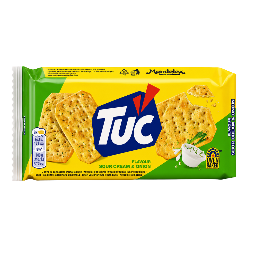 CB1802 - TUC Biscuits Cream & Onion 24 x 100g ( Green )