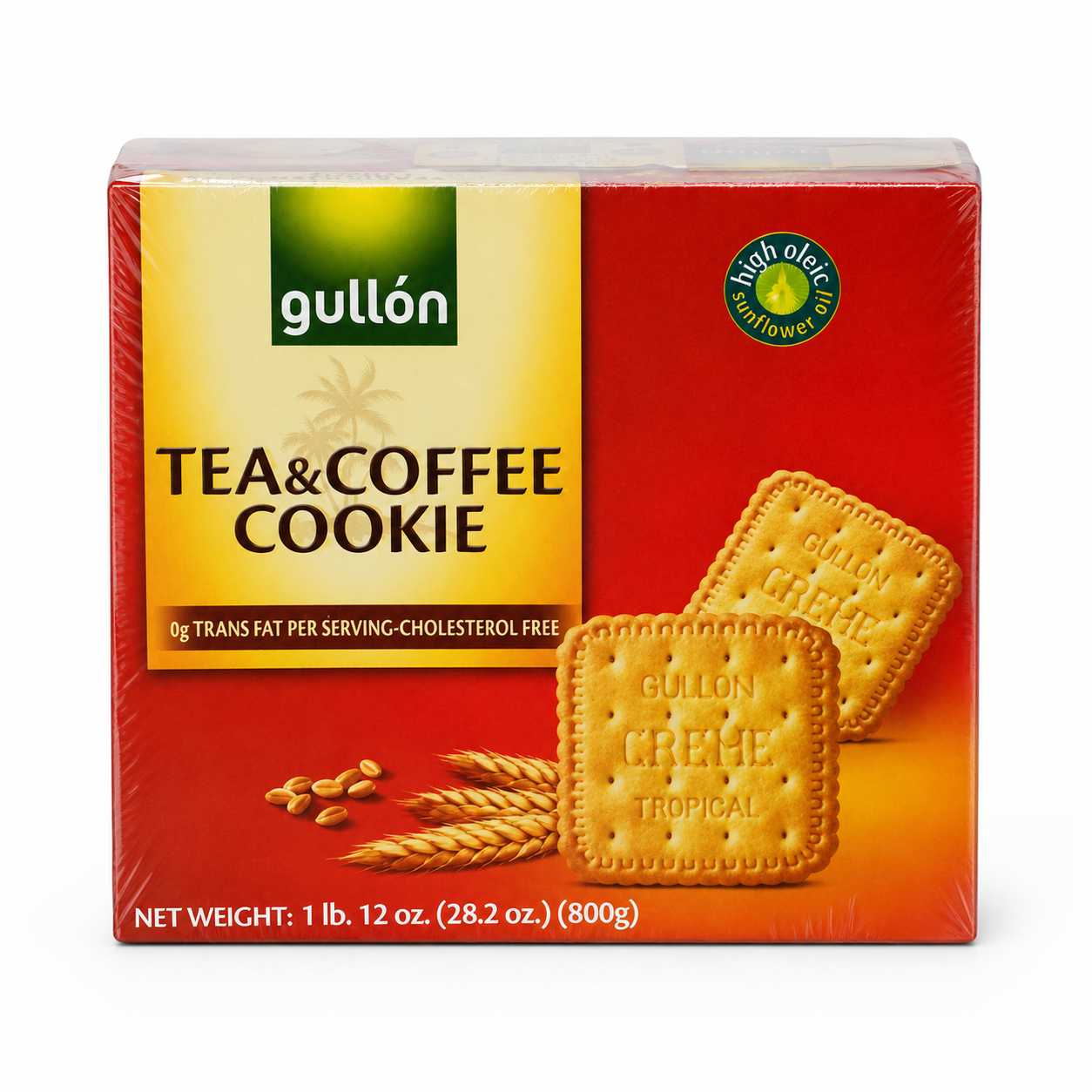 CB31C – Gullon Tea & Coffee Cookies Creme 12x800g