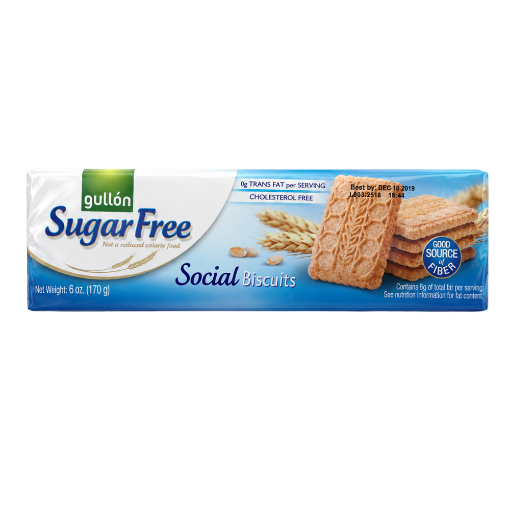 CB31E – Gullon Social Biscuits 16x170g