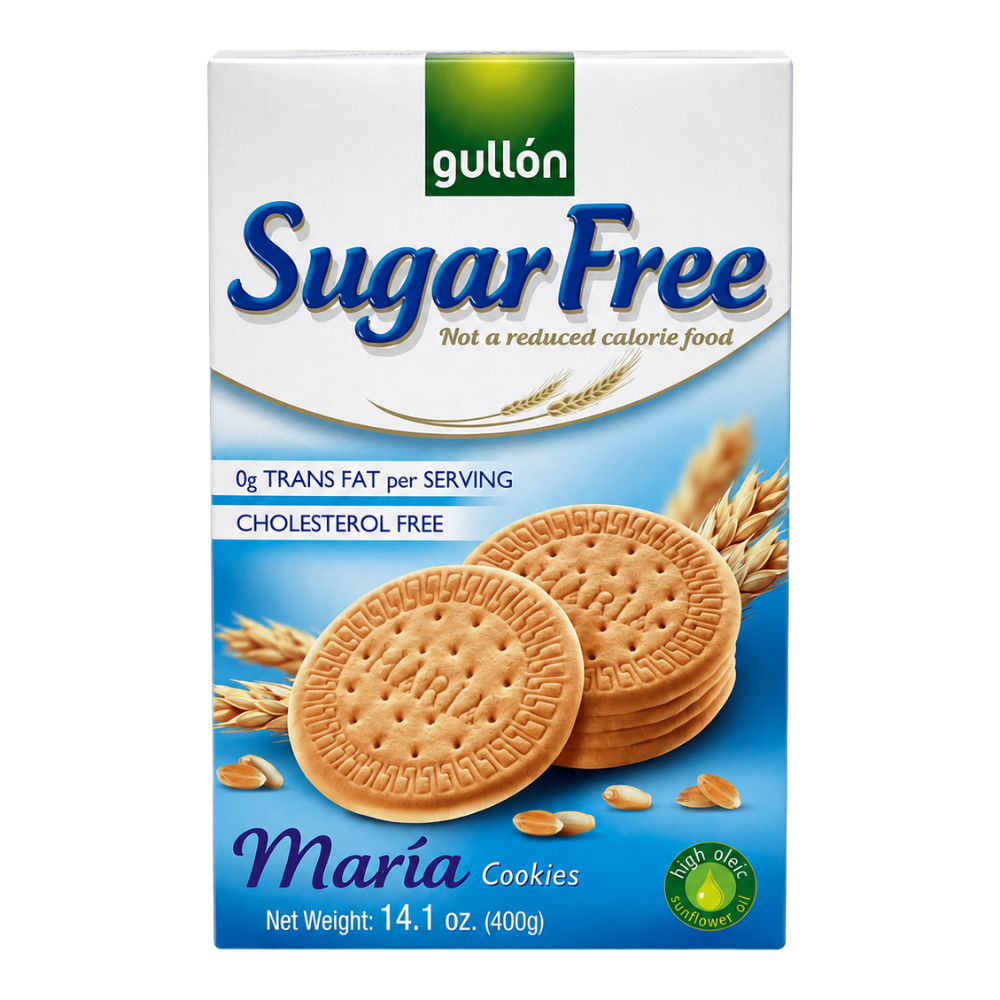 CB31HA – Gullon Box Sugar Free Maria Cookies 10 x 400 g