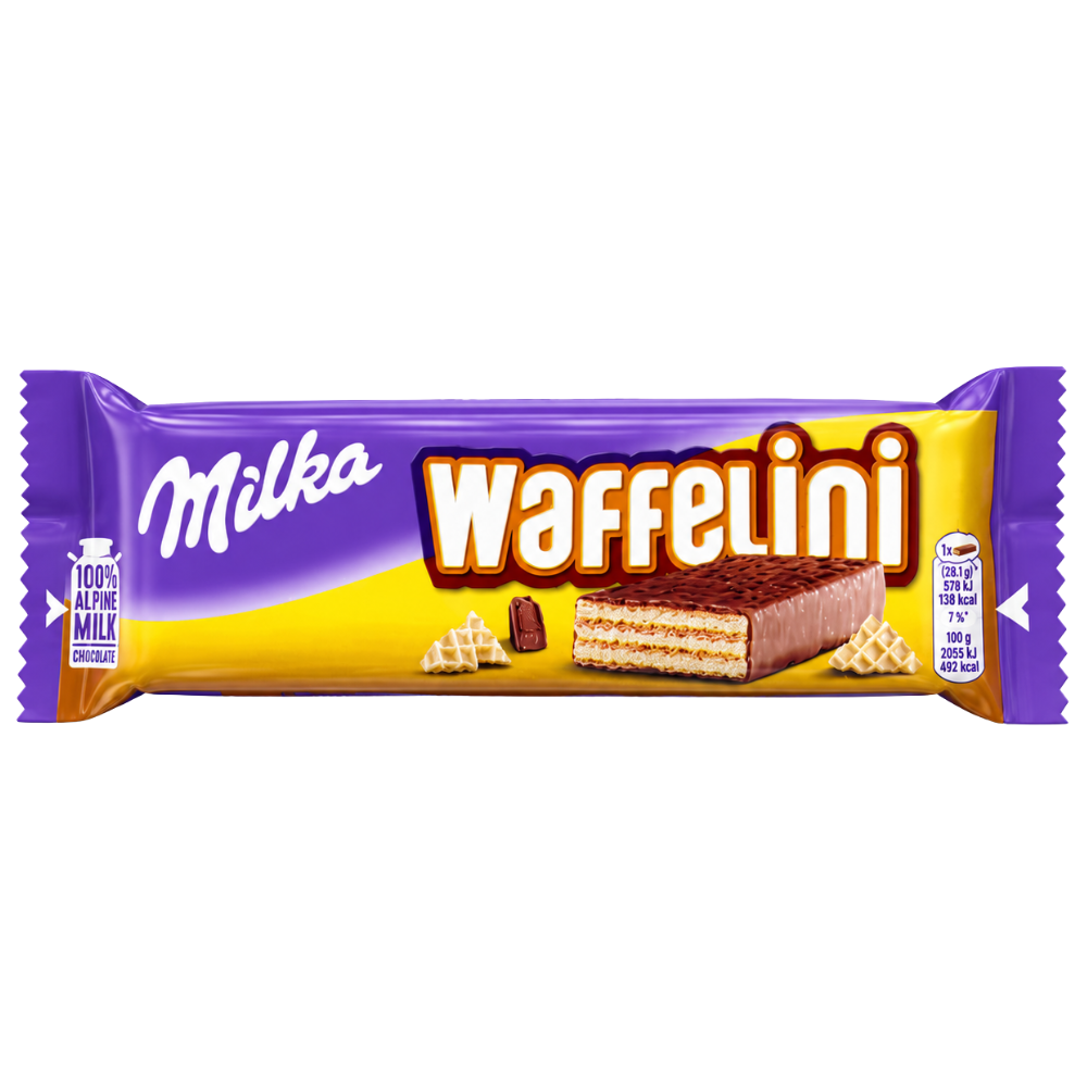 CB32RP - Milka Waffelini 35 X 31 g Yellow