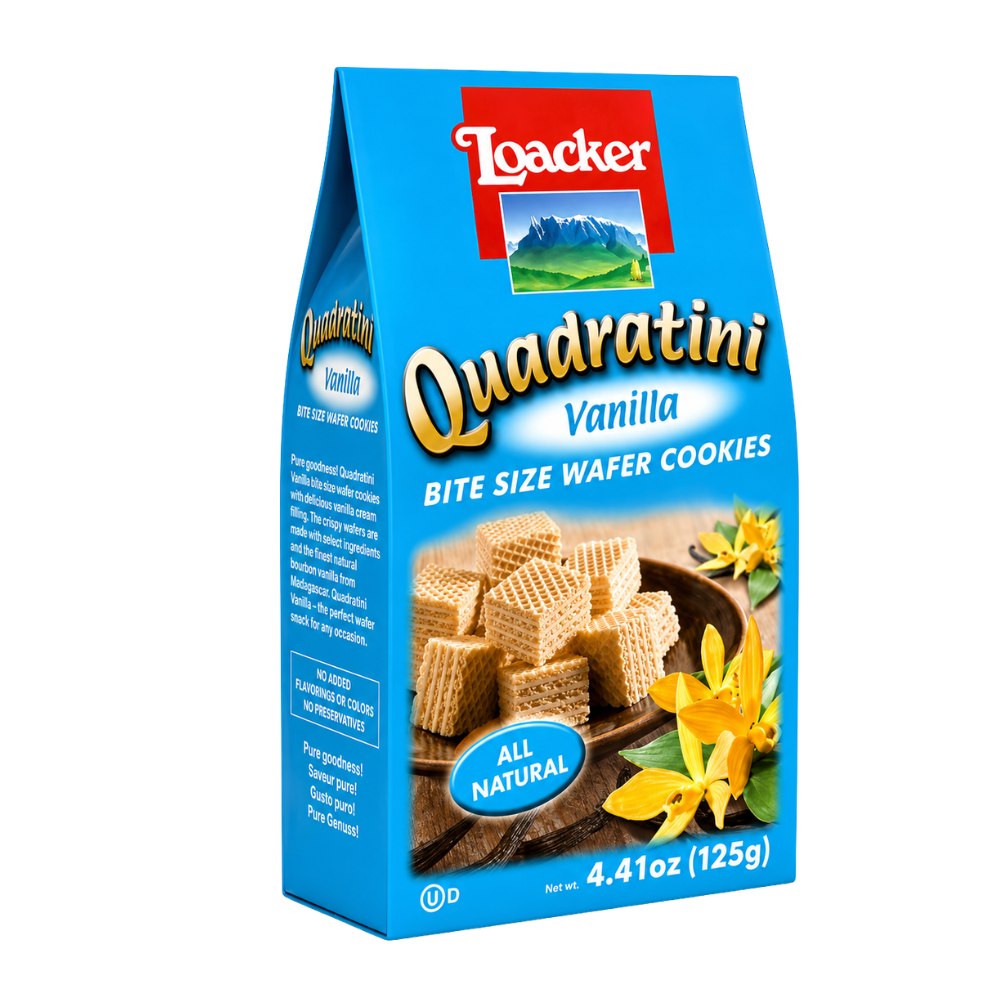 CB41C – Loacker Quadratini Vanilla 6 x 250g