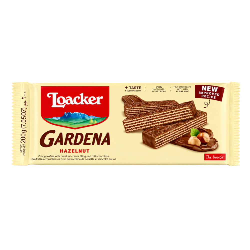 CB43B – Loacker Gardena 10 x 200g Hazelnut