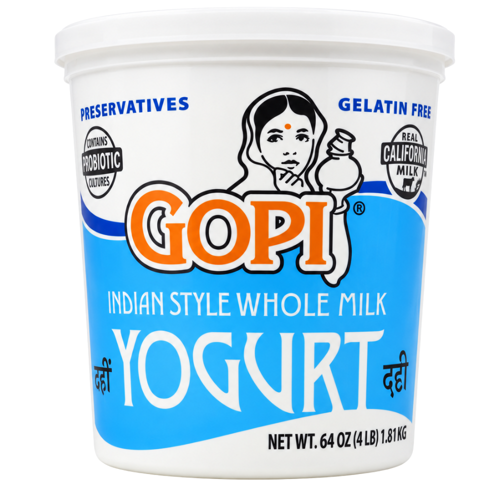 CH00207 - Gopi Whole Milk Yogurt 6 x 4LB