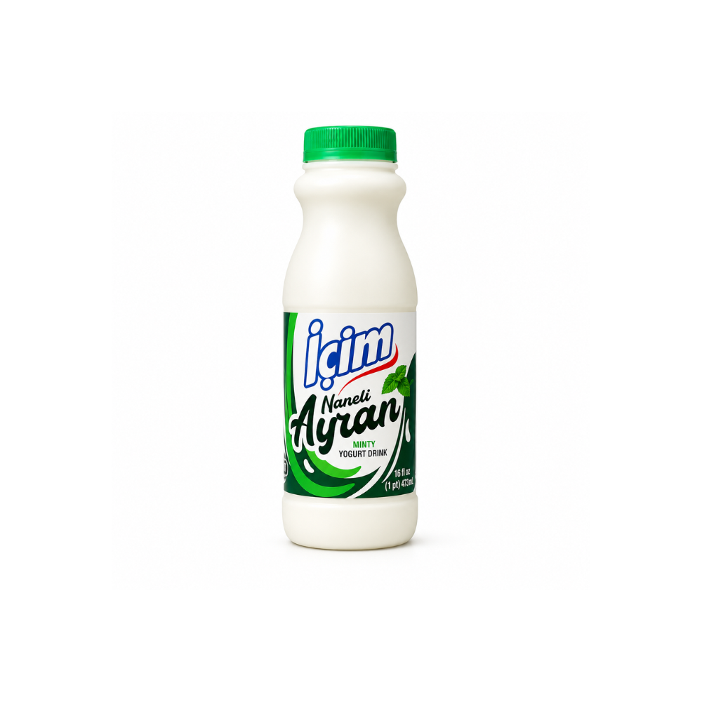 CH01GG - ICIM Naneli Ayran Yogurt Drink (Mint)) 24 x 16 Oz (1 Pt)