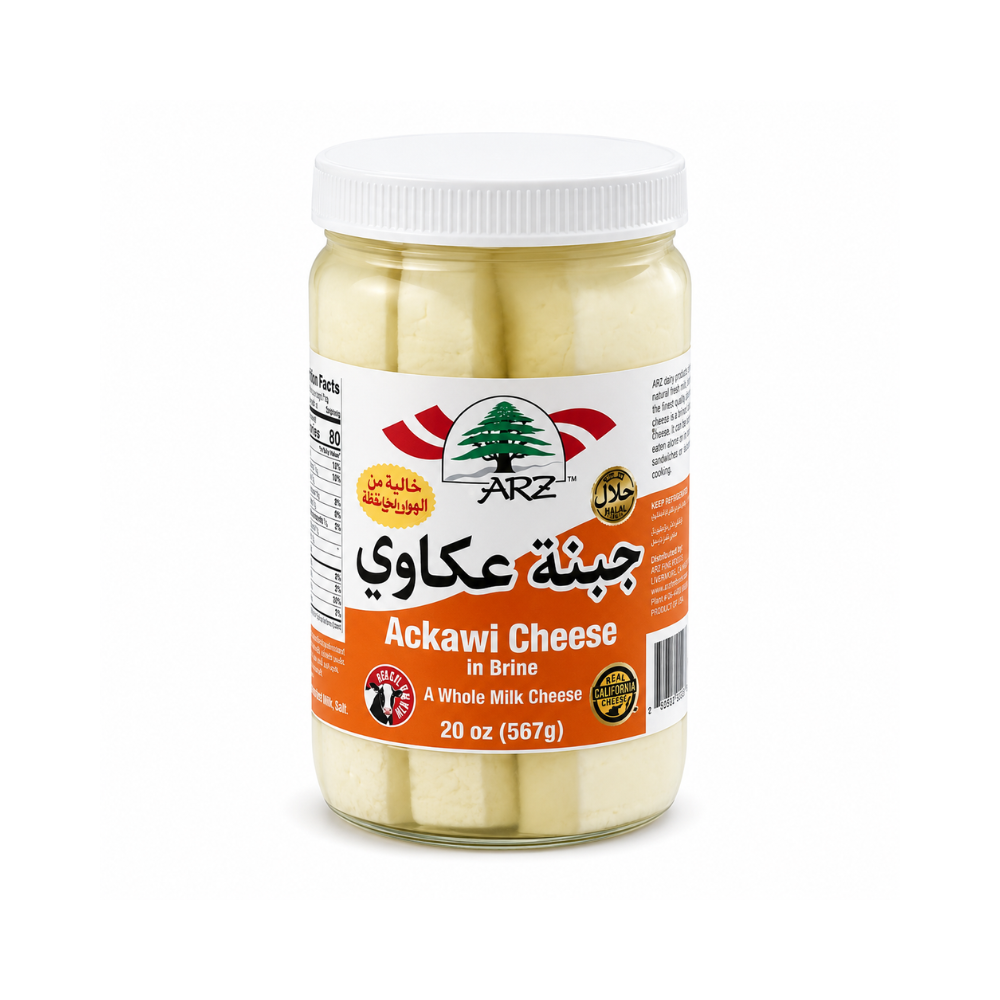 CH01N – Karoun Ackawi Cheese 12 x 20 oz (567g) Jar