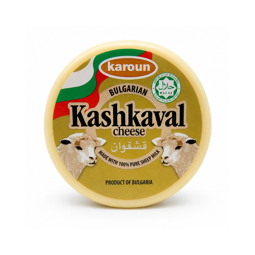 CH0201 – Karoun Round Kashkaval Cheese 20 x 12.3 oz (350g)