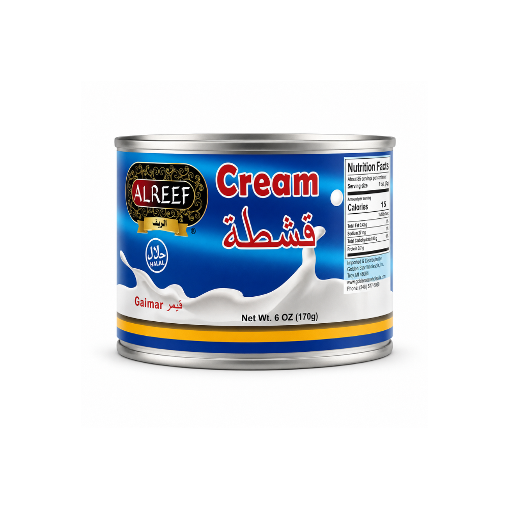 CH33G – Al Reef Kashta Cream 48 x 6 oz Cans