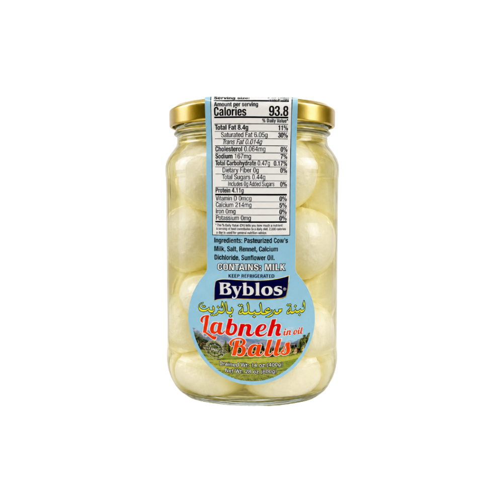 CH47E – Byblos Balls Labni W/Oil 12 x 400 g