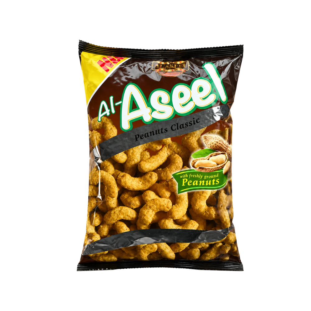 CP06D – Al Aseel Peanuts Classic Chips 48 x 35 g (Brown)