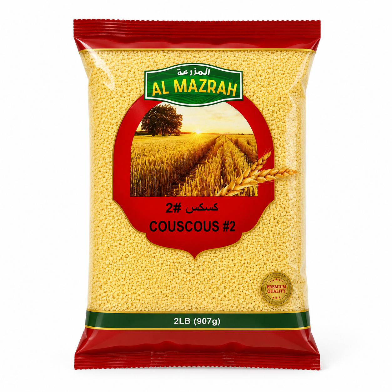 DB02 - Almazrah Medium Size Couscous Moyen 12 x 2 lb