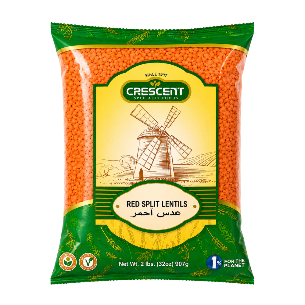 DB10LL – Crescent Red Split Lentil 12 x 32 oz (907g)
