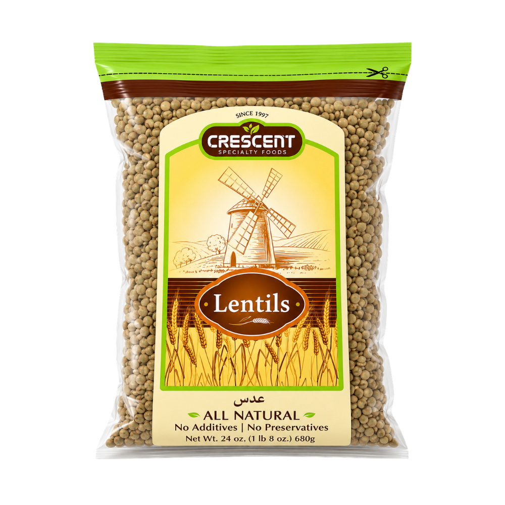 DB12D – Crescent Lentils 21 x 24 oz (680g)