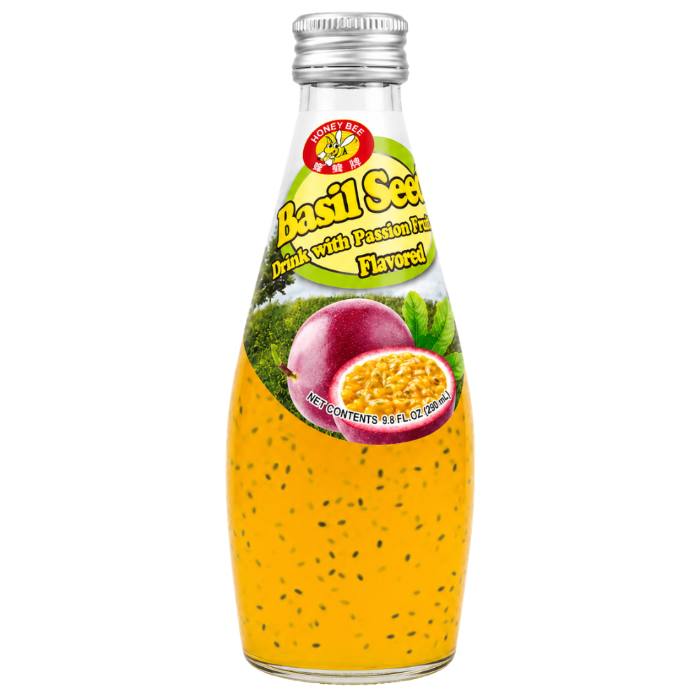 DK15G – H.B. Basil Seed W/Passion Fruit Drink 24 x 9.8 oz