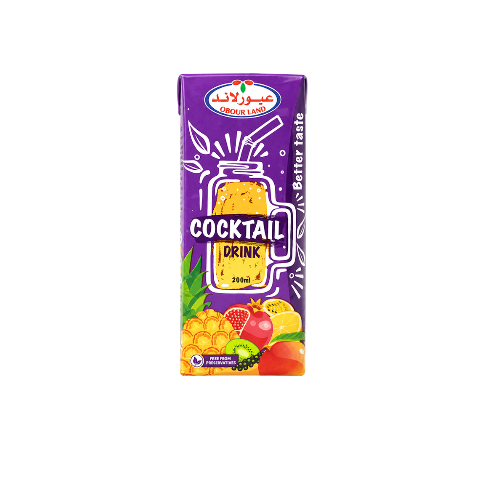 DK7102 - Obour Cocktail Juice 27 x 200 ml