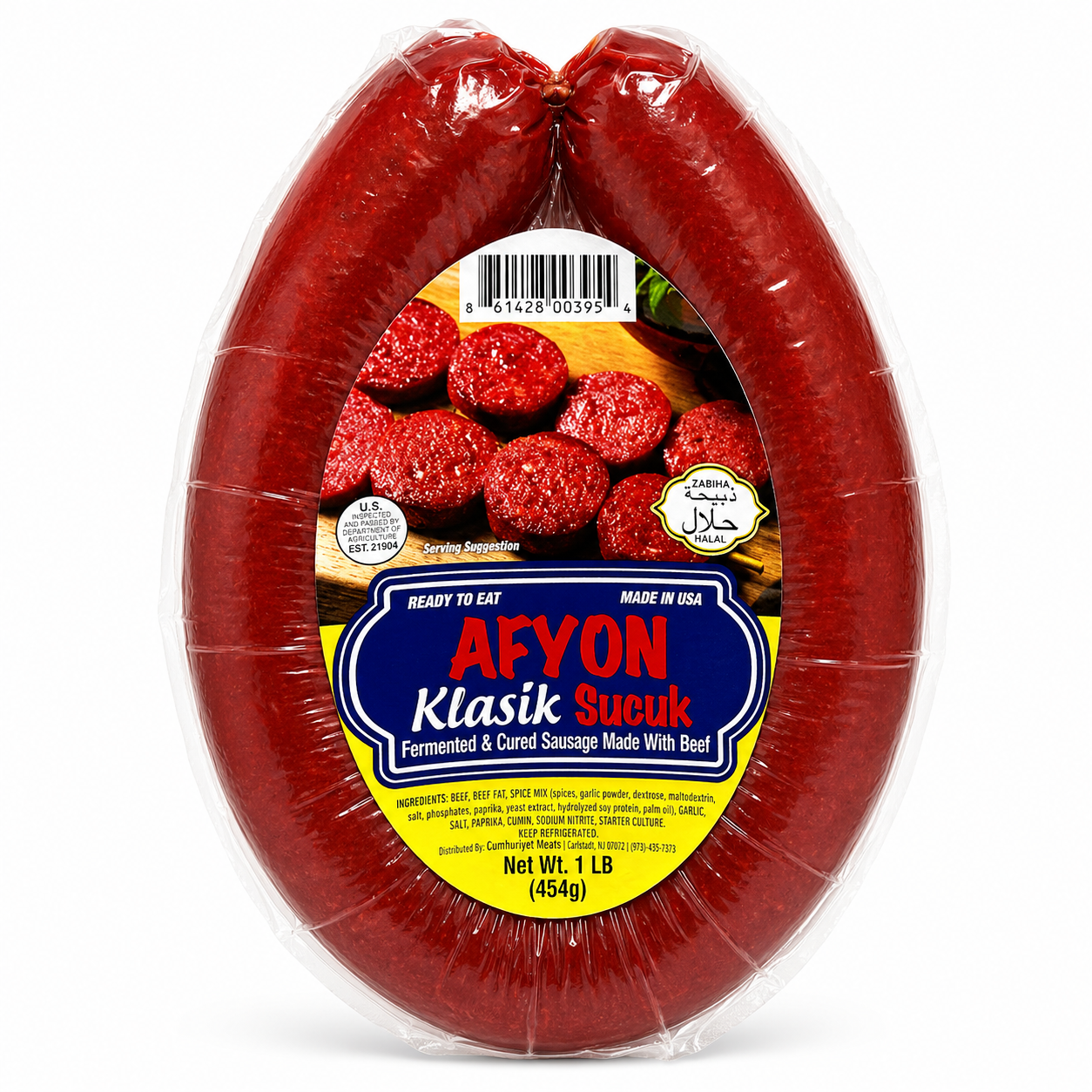 DL02BB – Afyon Klasik Sucuk 12 x 1 lb
