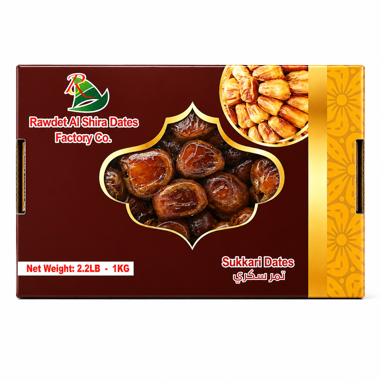 DT04C - Rawdet Alshira Sukkari Date 12 x 1 Kg