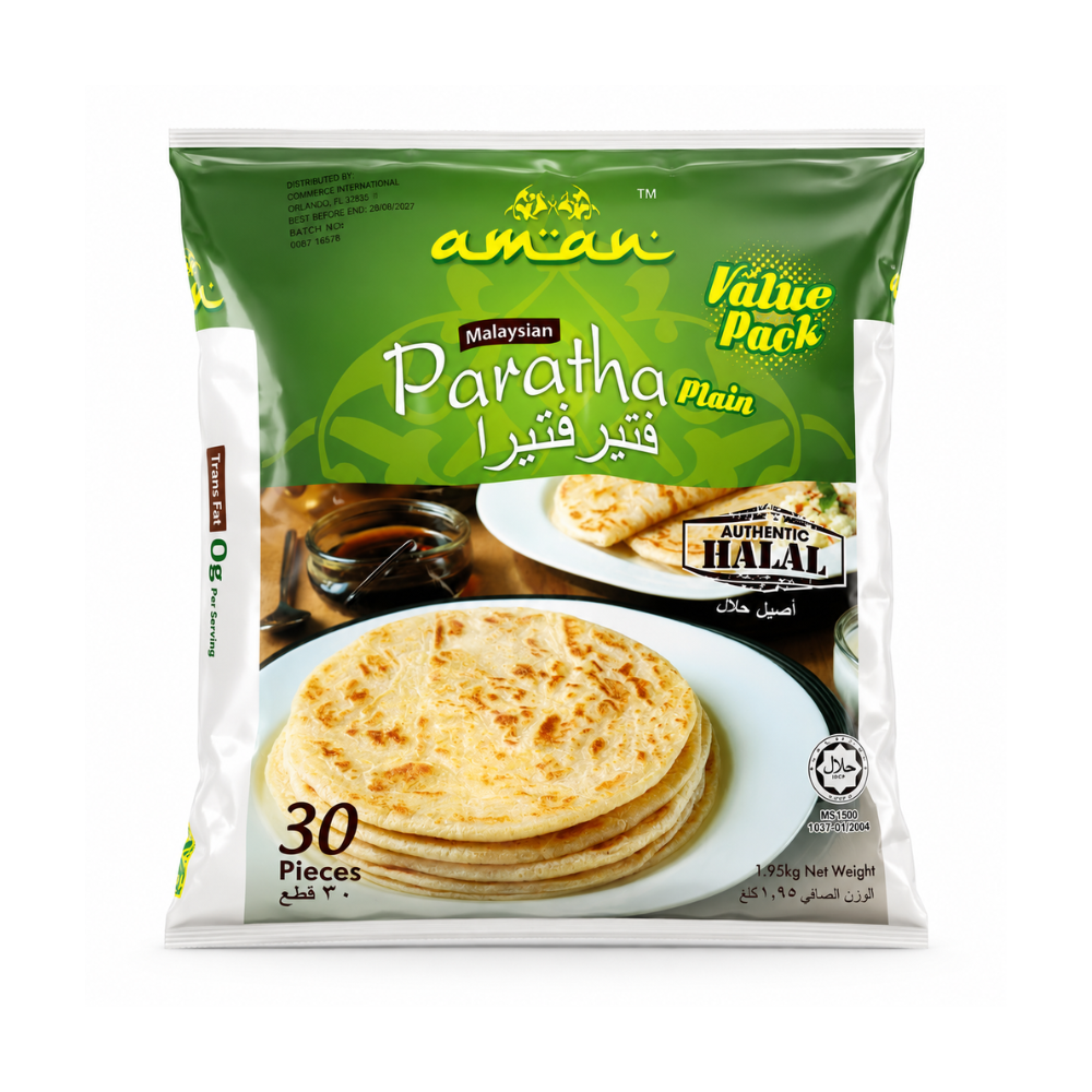 FZ20B – Aman Value Pack Paratha 8 x 68.8 oz (1950g)