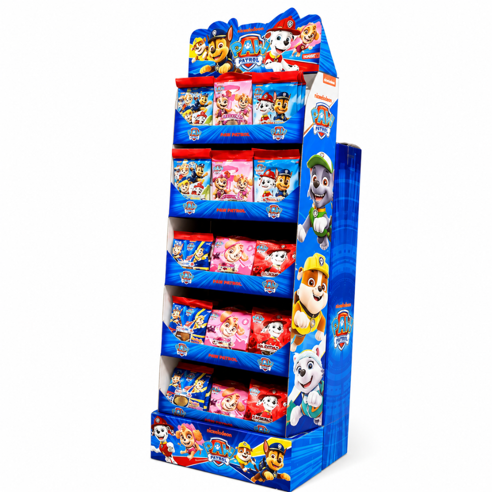 GM08D - PAW Patrol Nicklodeon Gummiz 144 Pcs Stand