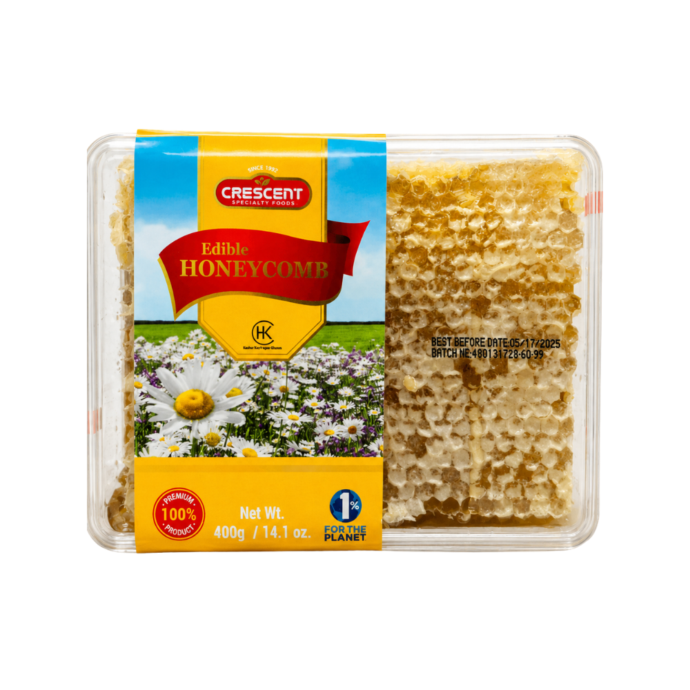 HY01AA - Crescent Trays Honeycomb Natural 18 x 400 g.