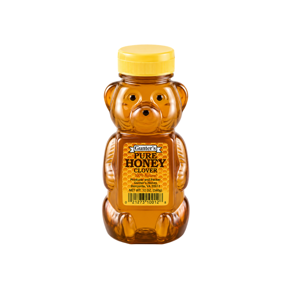 HY21C - Gunter Bear Honey 12 x 12 oz.