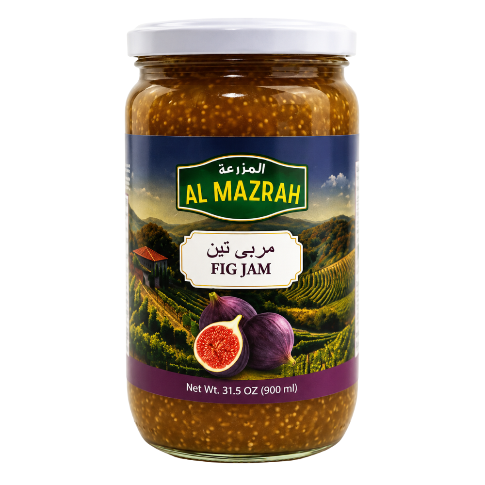 J0101 - Al Mazrah Fig Jam 12 x 28 oz (800g)