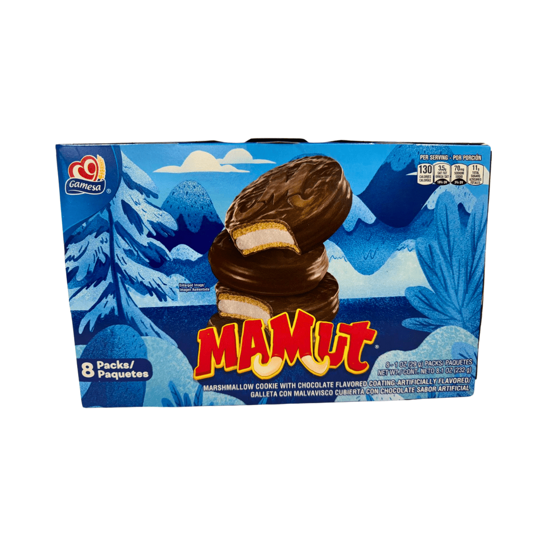LCB01D - Gamesa Mamut 12 x 8.1 oz (marshmallow Chocolate Cookie)