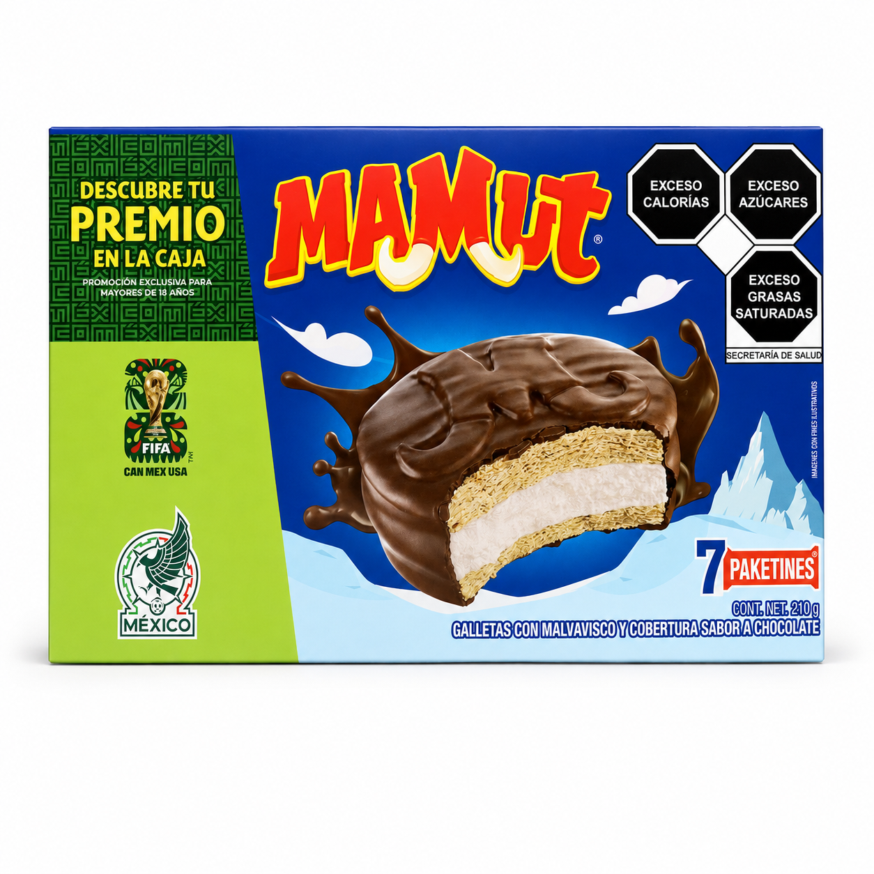 LCB01H - Gamesa Mamut Premio 12 x 210 g