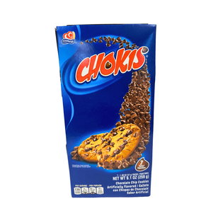 LCB07 - Gamesa Chokis Chocolate Chip Cookies 10 x 9.1 oz