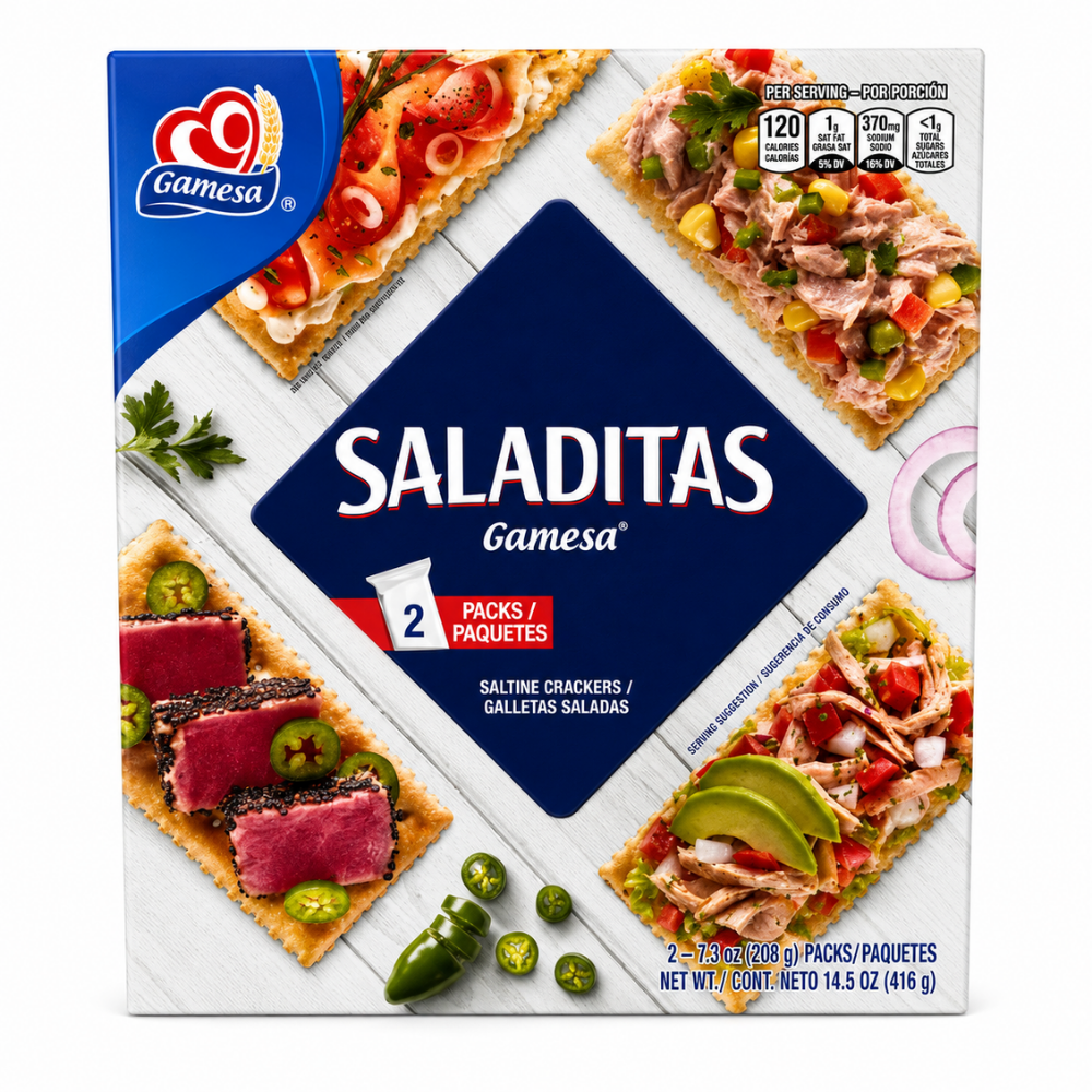 LCB08A - Gamesa Saladitas 12 x 418 g