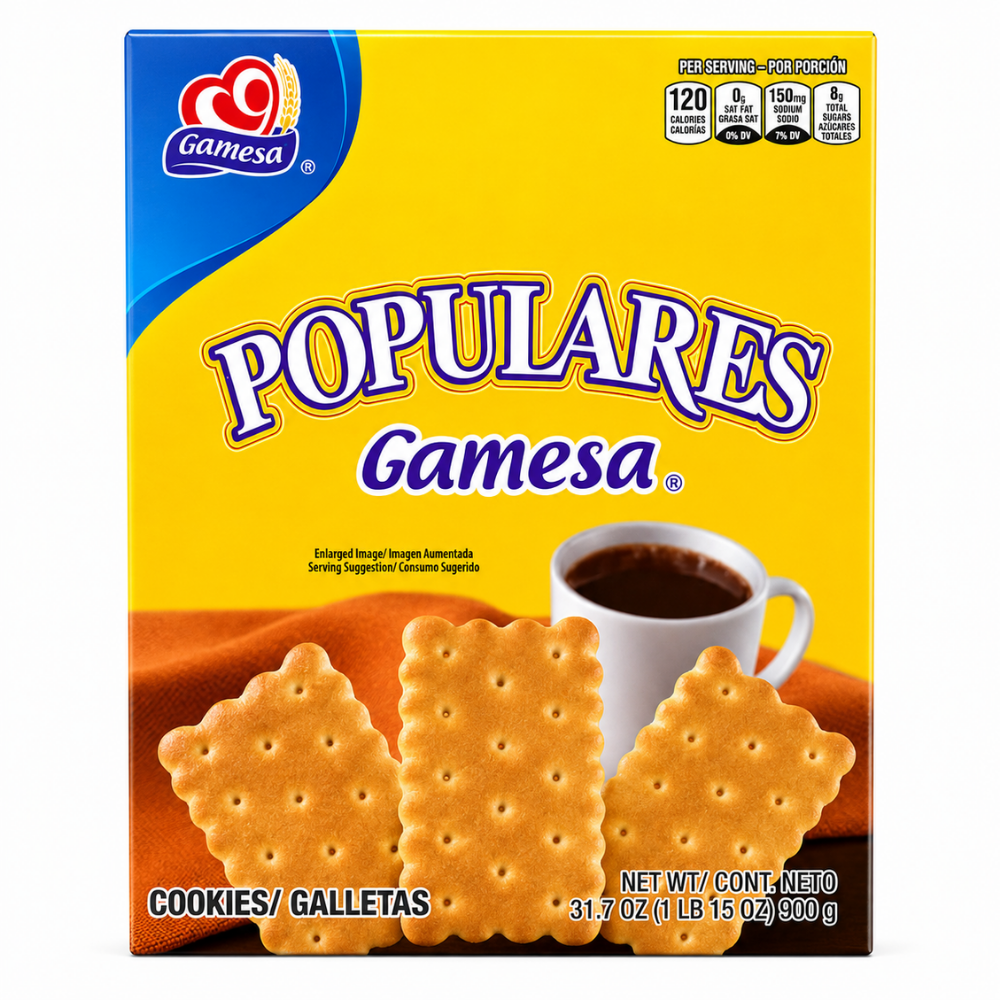 LCB10 - Gamesa Populares 6 x 31.70 oz (900 gr)
