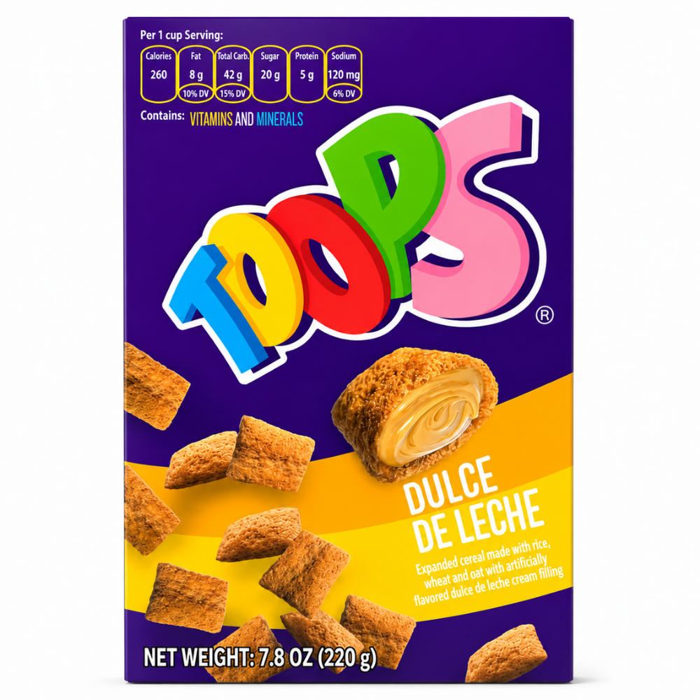 LCB1004 - Toops Dulce De Leche 12 x 220 g