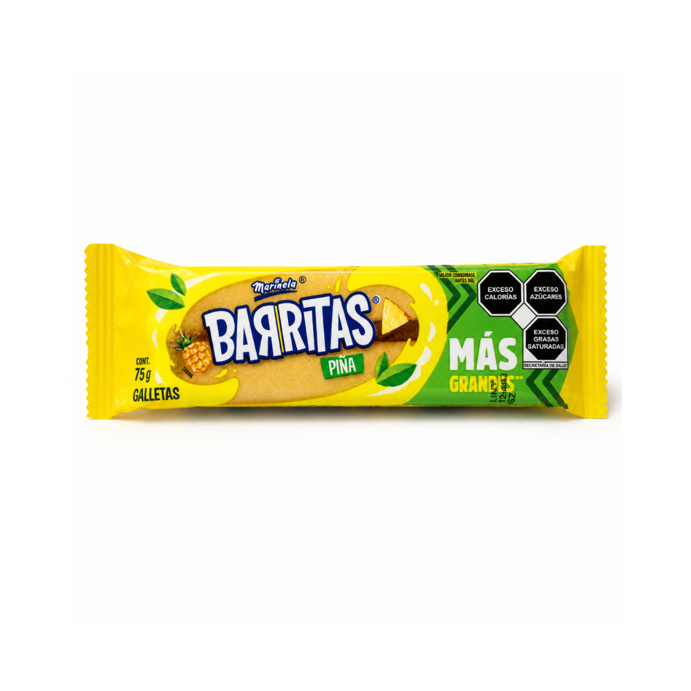 LCB1207 - Barritas Pina 100 x 75 gr