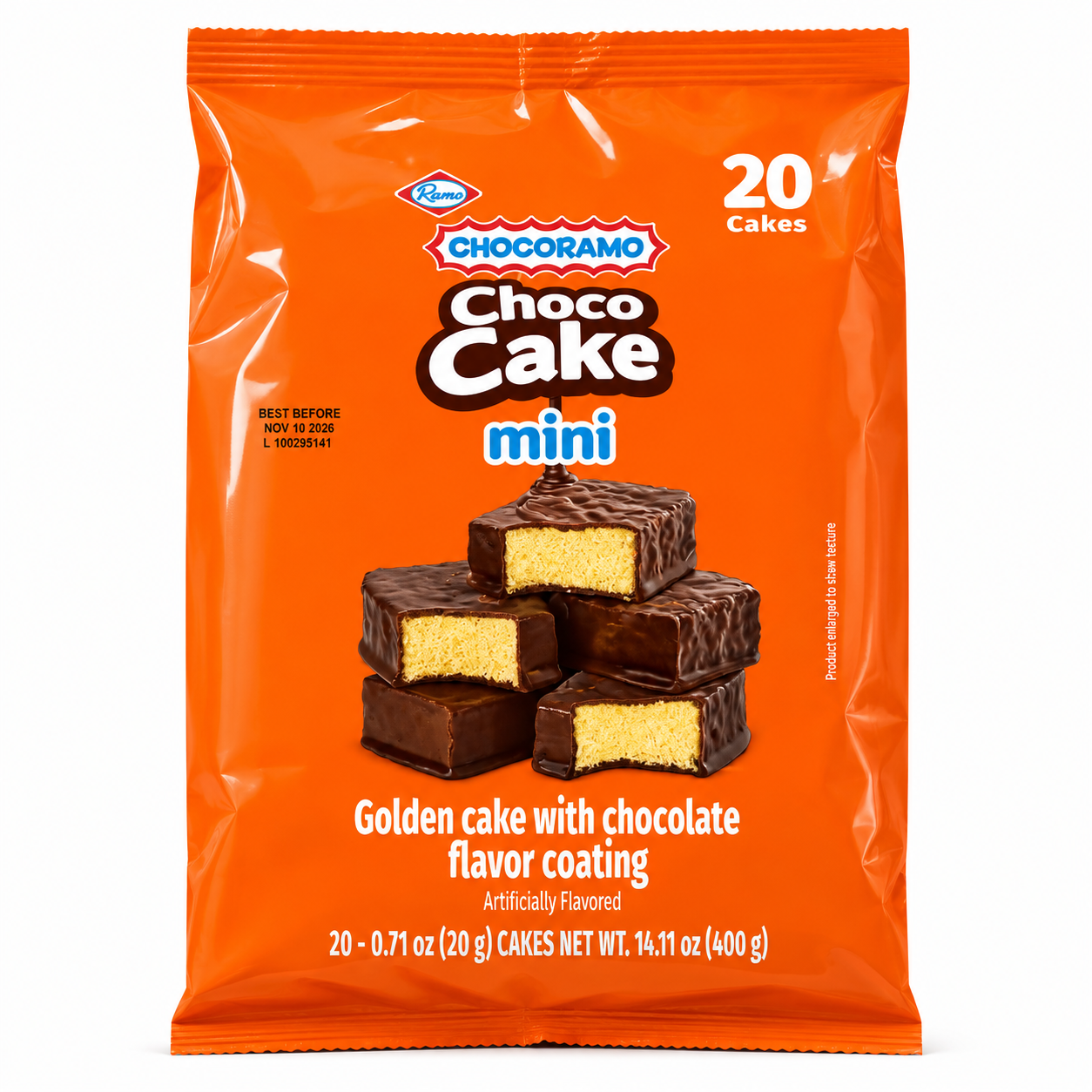 LCB2202 - Ramo Chocoramo Choco Cake Mini 5 x 14.11 Oz (400g)