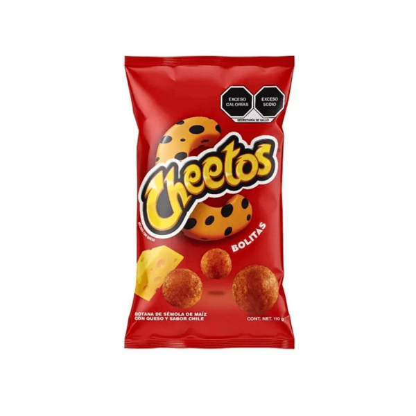 LCP01B - Cheetos Bolaitas Corn Cheese And Chili Chips 1 x 3.8.oz