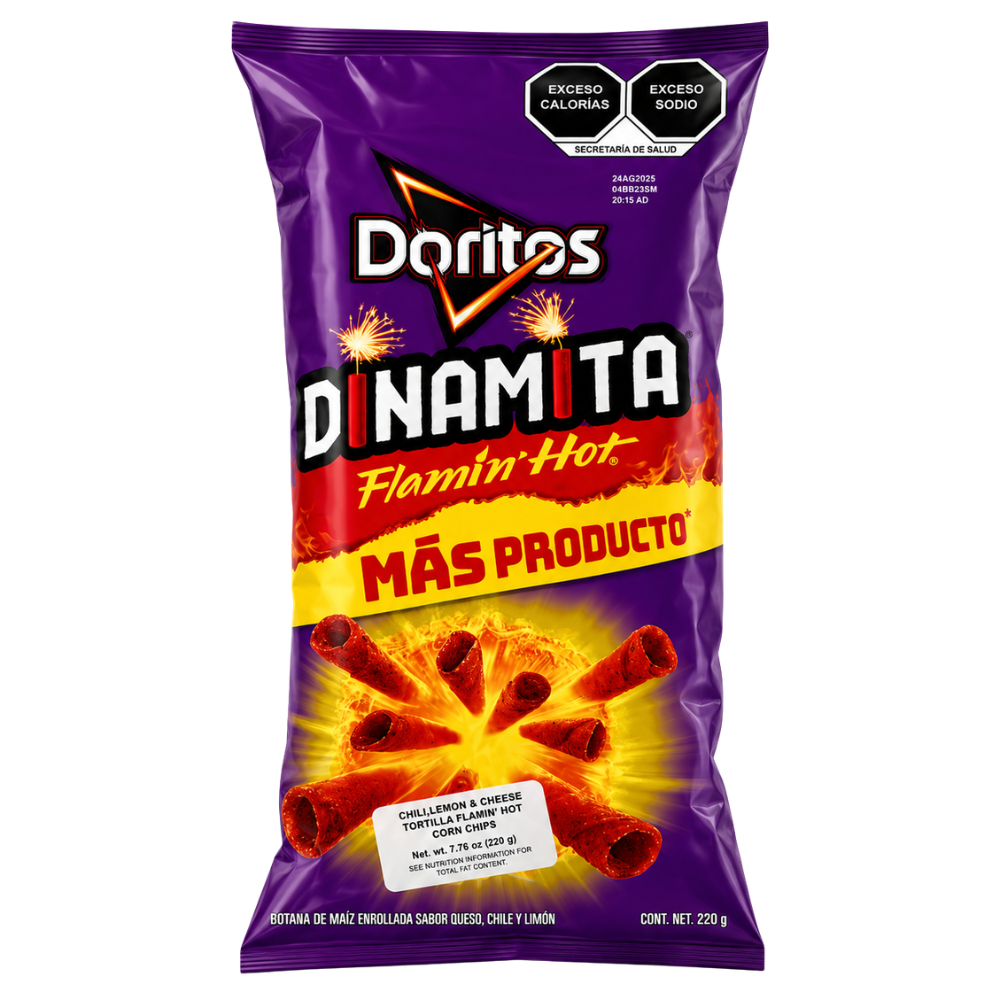 LCP08C - Dorito Dinamita ( Flamin Hot ) 1 x 220 gr