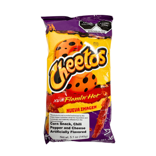LCP09C - Sabritas Cheetos Xtra Flaming Hot 145g