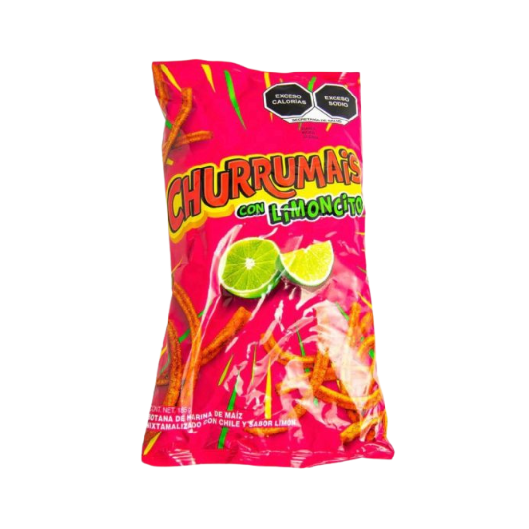 LCP10A - Churrumaiz Limoncito Chips 1 x 6.5 oz (185g)