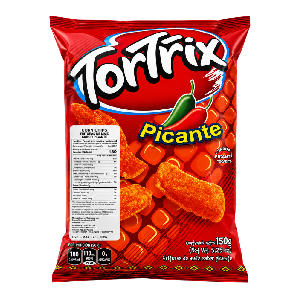 LCP19A -Tortrix Grande Picante Chips 1 x 150 g