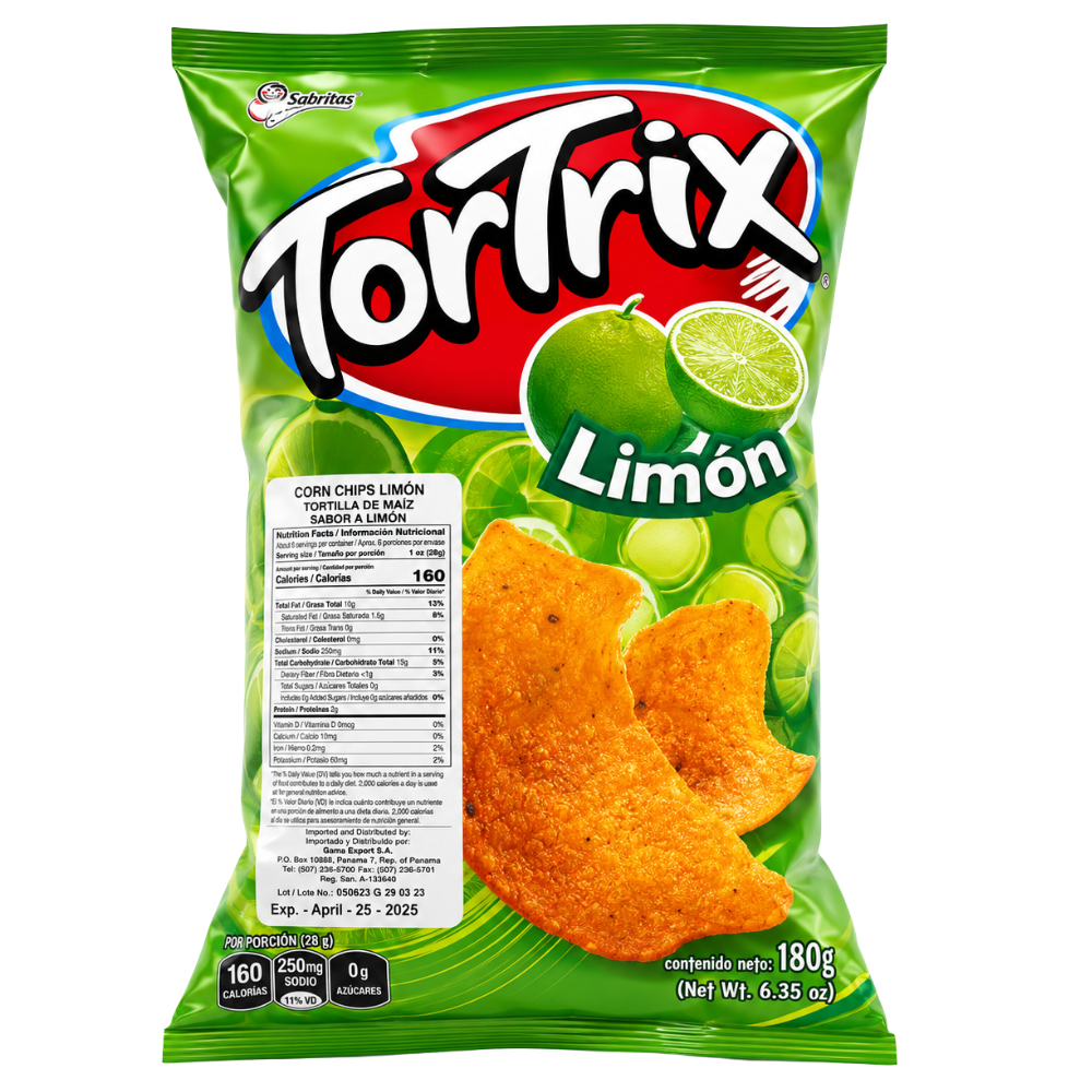 LCP19B - Tortrix Grande Limon Chips 1 x 180 g