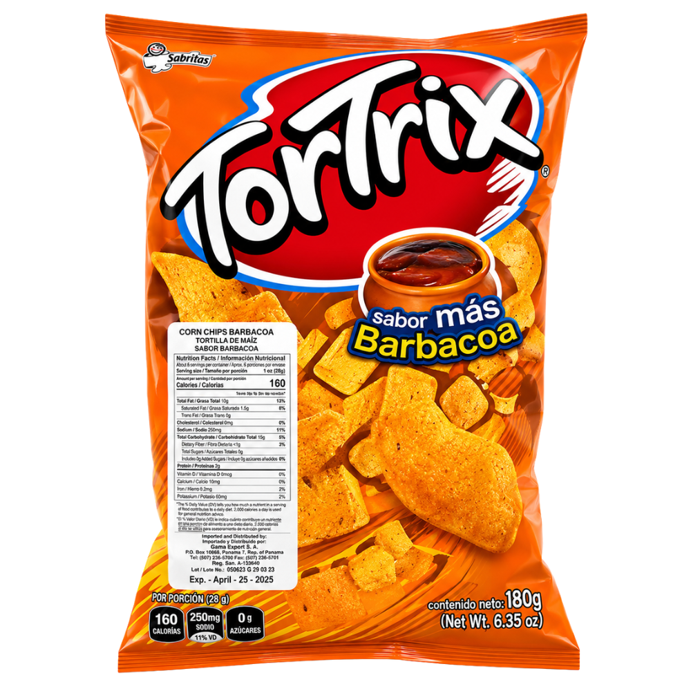 LCP19D - Tortrix Barbacoa Chips 1 x 180 g