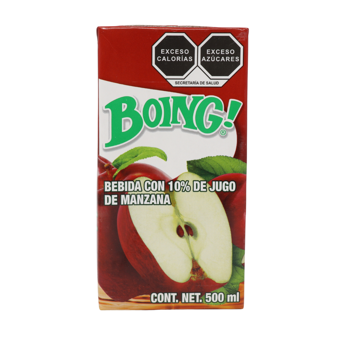 LDK11008 - Boing Manzana ( Apple) Tetrapack 24 x 500 ml