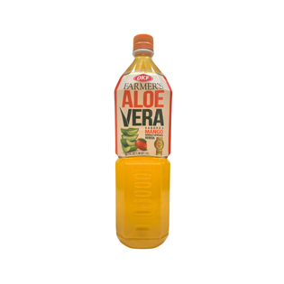 LDK30009 - OKF Aloe Vera Mango Drink Plastic Bottle 12 x 50.7 oz