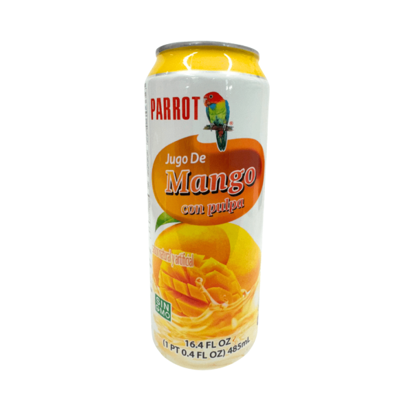LDK12001 - Parrot Mango Juice drink with Pulp 12 x 485 ml (can)