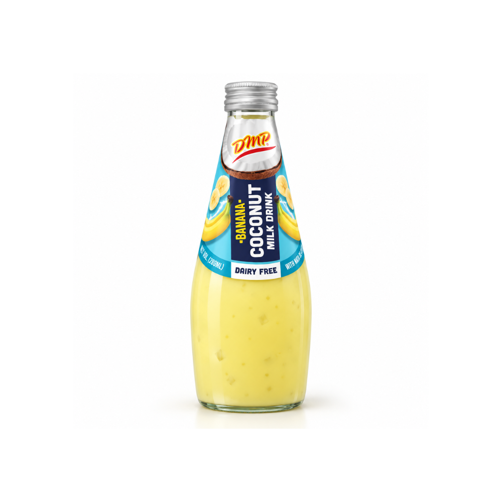 LDK120A - Banana Coconut Milk Drink 24 X 9.8 Oz (290 ml)