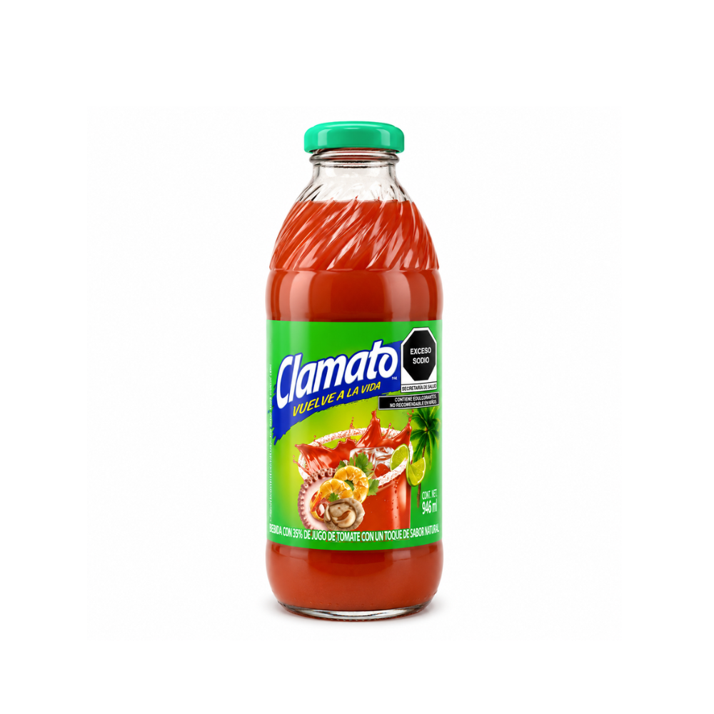 LDK13002 - Motts Clamato Vuelvea La vida (Glass) 12 x 473 ml